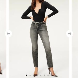 Good American Good Classic Fray Jeans